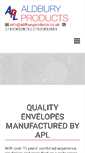 Mobile Screenshot of aldburyproducts.co.uk